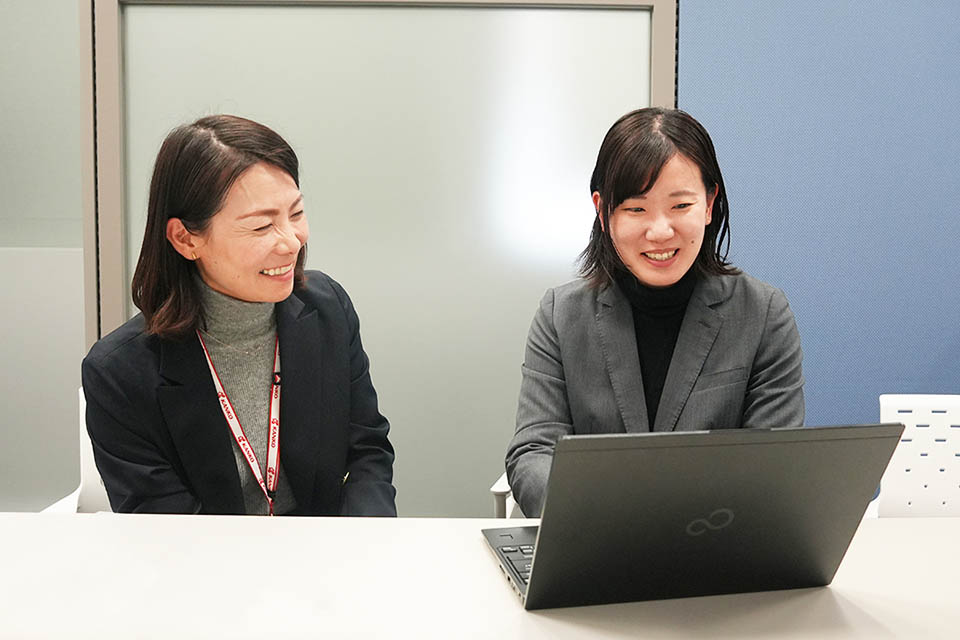 菅公学生服株式会社 工藤様、上杉様