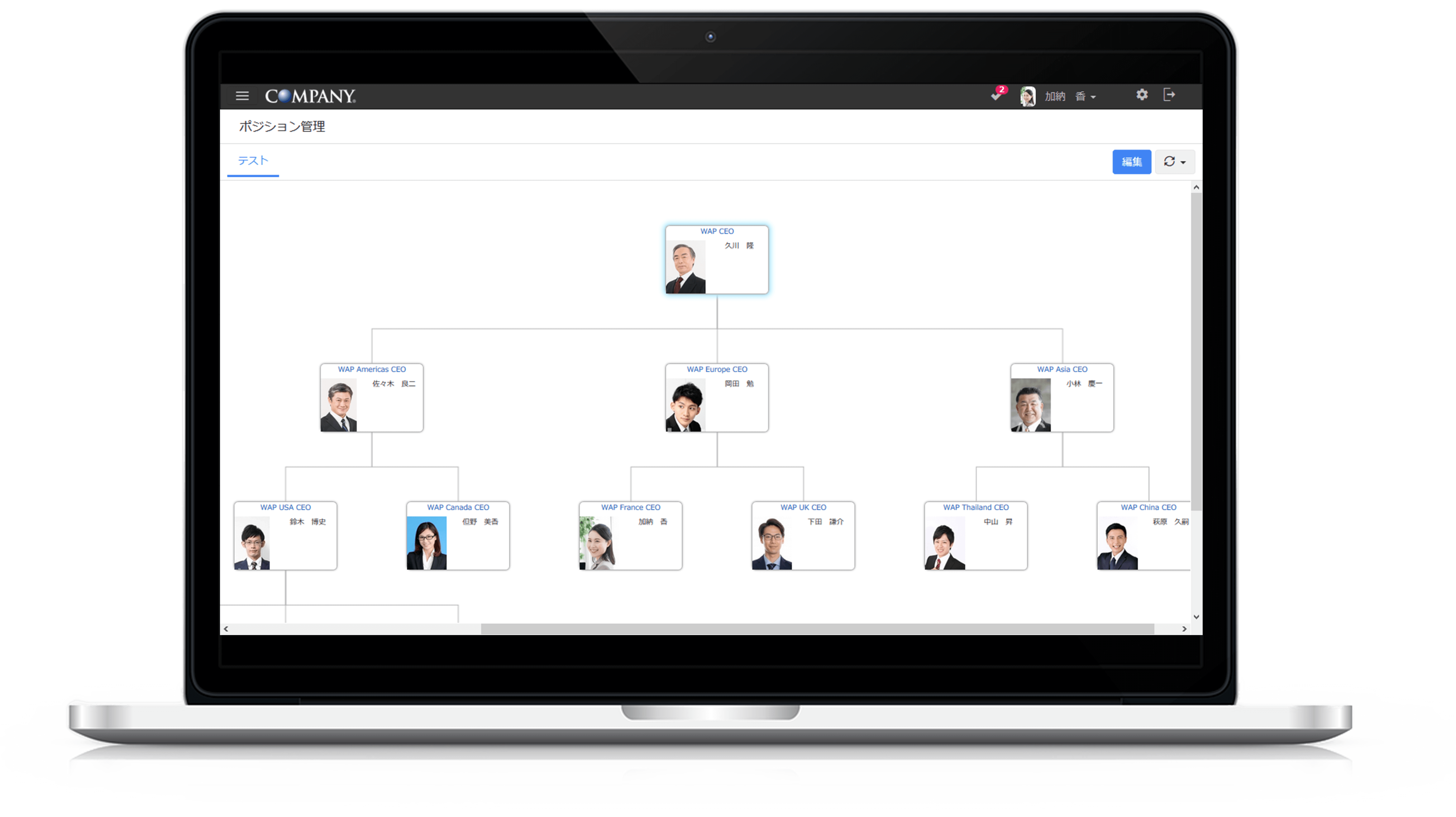 COMPANY|グローバルタレントマネジメント|計画的な後継者育成を実現